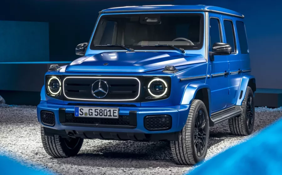 2025 MercedesBenz GClass EV Suspension